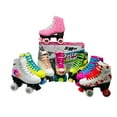 thumbnail image 6 of STMAX Quad Roller Skates for Women Size 7.5 Derby 4-Wheel Rollerskates, 6 of 24