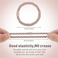 thumbnail image 2 of Dicasser 12 Pieces Cotton Hair Ties Braided Hair Bands Elastic Hair Ties Ropes Braided Ponytail Holders Hair Accessories for Women Girls Thick Heavy and Curly Hair (Mixed Colors), 2 of 7