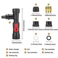 thumbnail image 3 of Kit de cambiador de agua automático para acuarios, adaptador de grifo, bomba de cambio de agua, herramientas de limpieza, limpiador de peceras, 3 of 5