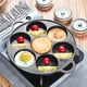 thumbnail image 4 of Sartén para Panqueques de Huevo con 7 Agujeros, de Hierro Fundido, Antiadherente, para Cocinar Jamón, para Desayunar, para Tortillas y Panqueques, 4 of 4