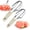2, variant on 3-In-1 Watermelon Cutter Slicer, 2024 New Stainless Steel Watermelon Popsicle Cutter Slicer Tool Watermelon Fork Slicer Cutter, Watermelon Knife Fruit Cutter Melon Cutter for Camping (1, Beige)