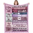 thumbnail image 1 of LHSHID 10 Year Old Girl Birthday Gifts Blanket 10th Birthday Decorations for Girl Best Birthday Gifts for 10 Year Old Girl Birthday Gift Ideas for Teen Girl Throw Blanket 40"x50", 1 of 7