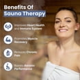 thumbnail image 5 of ALEKO SRCE6HULU Rustic Cedar Barrel Rounded Square 6 person Sauna with Heater, 5 of 13