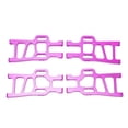 thumbnail image 1 of Juego de 4 brazos de suspensión delanteros y traseros para HSP Racing 94111 1/10 RC Car Upgrade Parts Replacement Purple, 1 of 14