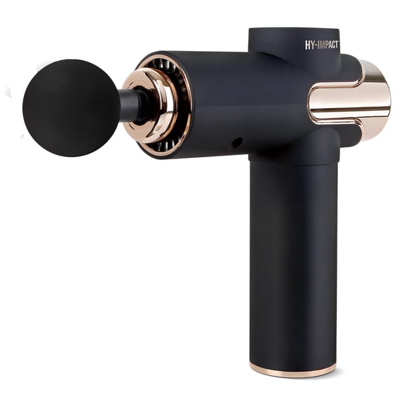 HY-IMPACT Power Pulse Deep Tissue Percussion Muscle Massager - Touch Control, 3 Modes, 99 Speeds & 10 Attachments