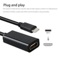 thumbnail image 5 of Cable adaptador USB C tipo C a HDMI HDTV para Macbook Air de 12 pulgadas, 5 of 5