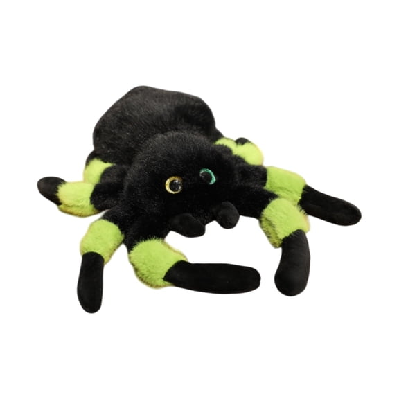 Eqslft Cute Spider Plush Toy, Spider Stuffed Animal Toy Cute Realistic Huggable Large Plush Throw Pillow Doll Gift for Kids Sofa Room Decor