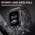thumbnail image 2 of Kit Mod Boîtier en Acier Inoxydable pour Apple Watch Series 10 46mm Pare-Chocs Métallique Robuste Boîtier Bracelet Protecteur Bracelet de Remplacement pour iWatch 46 mm, 2 of 6