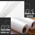 thumbnail image 3 of Non Waterproof Cabinet Liners Drawer Shelf Clear Kitchen Refrigerator Use Pack of 4, 3 of 6