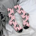 thumbnail image 5 of KLL French Bulldog Print Cool Socks Men's Women's Crew Socks Funny Crazy Novelty Stockings, 5 of 6