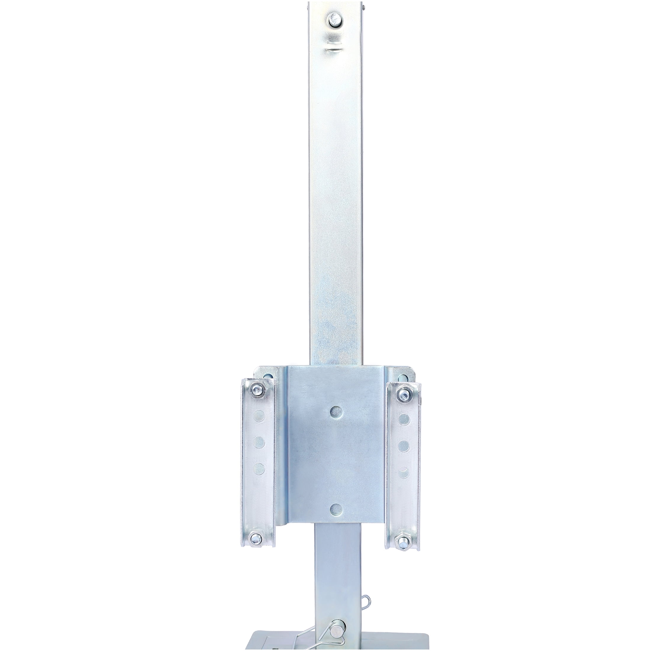 JERFIT 2500 lbs Heavy Duty Trailer Jack with Drop Leg, Fixed Bolt-On Mount, 28.6" Lift, Side Wind Crank for Marine Boat & Utility Trailers