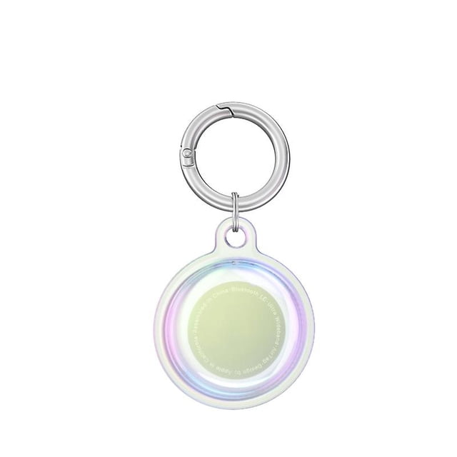 For Apple Airtags Case Silicone Protective Sleeve Keychain For Airtag Tracker Locator Device