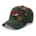 thumbnail image 4 of Bada Bing! Sopranos Dad Hat Embroidered Adjustable New Jersey Mafia Camo (Green Camo), 4 of 6