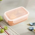 thumbnail image 6 of Uscallm under $5 Refrigerator Storage Box, Mini Refrigerator Food Storage Container, Bento Lunch Box Plastic Fresh-Keeper, Leakproof Meal Prep Box, Stackable Kitchen Organizer, 6 of 6