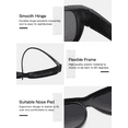thumbnail image 6 of TINHAO Fit Over Glasses Sunglasses for Women Men, Cat Eye Sunglasses Over Glasses Polarized 100% UV400 Protection, 6 of 7
