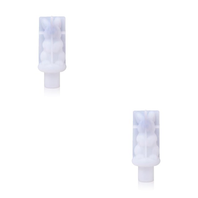 Bewildely Molde hecho a mano, moldes de tapón de botella, Festival, silicona portátil, resistente al calor, molde Flexible, decoración, Type2 NO2