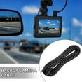 thumbnail image 3 of Unique Bargains 2 Pcs 8 Pin 19.69ft 600cm Backup Camera Extension Cable Dash Camera Cord Wires Car Rear View Camera, 3 of 6