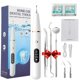 thumbnail image 1 of Kit de eliminación de placa dental para dientes, con 3 modos, herramienta portátil para eliminar manchas dentales, sin necesidad de usar hilo dental, raspador de dientes, resistente al agua/LED/2 cab, 1 of 5