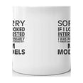 thumbnail image 3 of Thinking about My M MODELS Driver Coffee Tea Ceramic Mug 15 oz, 3 of 3