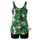 thumbnail image 5 of Traje de baño de dos piezas para mujer, trajes de baño para mujer, traje de baño de dos piezas de moda con estampado y cintura alta para mujer, 5 of 7