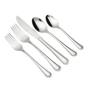 Mainstays Connor 20 Piece Stainless Steel Flatware Set, Service for 4