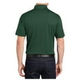 thumbnail image 2 of Yellow Rooster Men's Polyester Micropique Sport-Wick Polo Shirt Forest Green M, 2 of 8