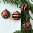 thumbnail image 7 of RBCKVXZ 12 Pcs Christmas Ornaments Balls 3.14 inch Glitter Hanging Christmas Tree Ornaments Set for Christmas Decorations Hand Painted Shatterproof Christmas Baubles for Xmas Holiday Party Decor, 7 of 7