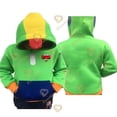 thumbnail image 3 of Sudadera con capucha para cosplay de 4T a 16T, ropa de invierno, jersey con capucha, sudadera para niños, juego de anime, ropa de cosplay de Leon, tops de forro polar, 3 of 5