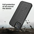 thumbnail image 2 of Dteck Rugged Case for iPhone 15 with Swivel Belt Clip Holster, Slim Shell with Built-in Kickstand for Apple iPhone 15 6.1 inch 2023, Black, 2 of 6