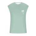 thumbnail image 2 of Playeras Lisas Para Hombre, Camiseta De Manga Corta Sin Mangas Para Deportes Al Aire Libre, De Verano, Para Hombre, Con Estampado De Cocotero, 2 of 3