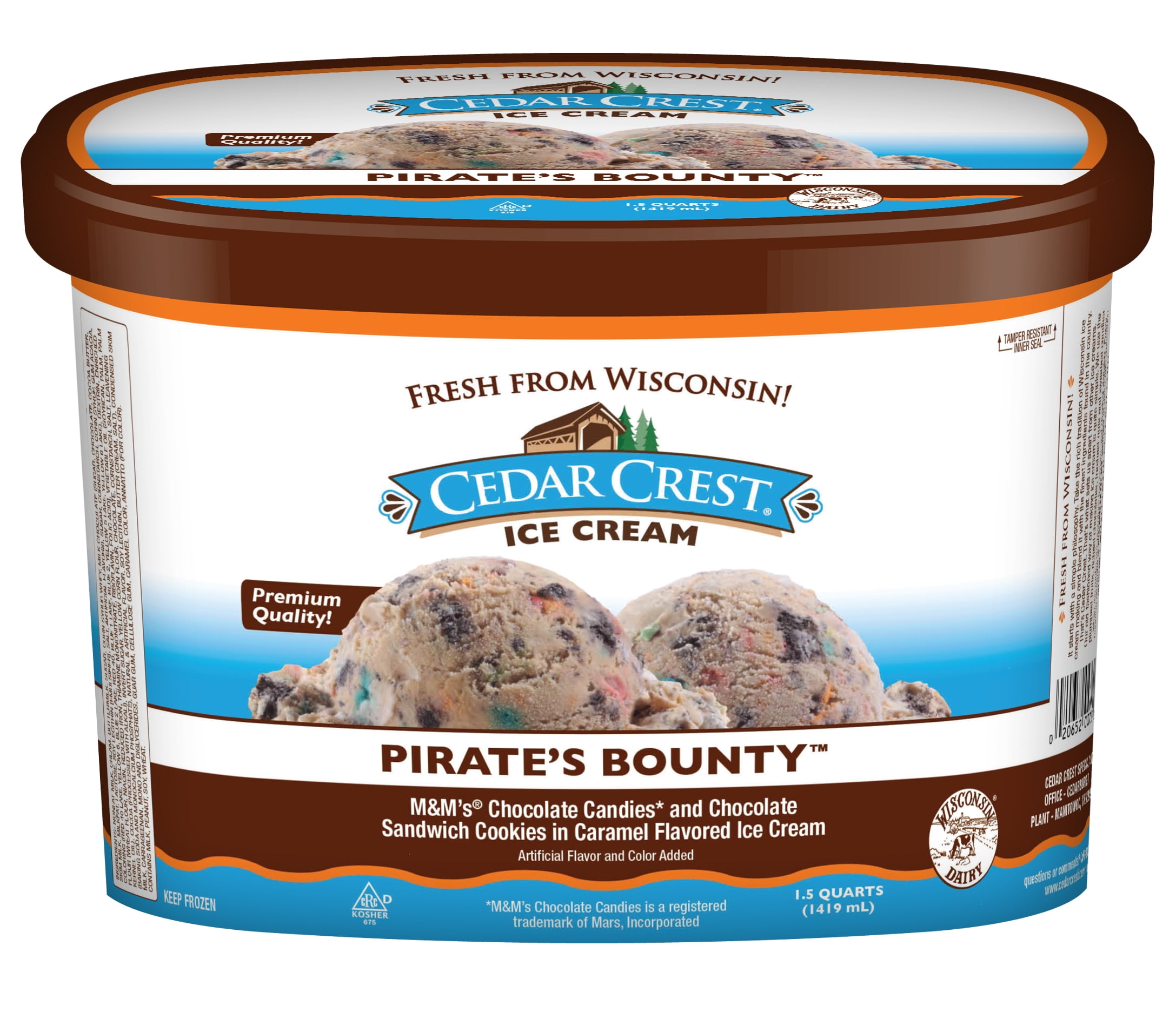 Cedar Crest Ice Cream Pirates Bounty - Walmart.com - Walmart.com