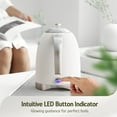 thumbnail image 2 of Hazel Quinn Electric Kettle - 1.7 Liters (57oz) Stainless Steel Water Kettle, BPA-Free Interior, 1200W Fast Boiling, Cordless, Rotational Base, Autom, 2 of 8