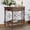 Brown, variant on CBJCBJ Narrow Console Table with Charging Station, 2-Tier Simple Entryway Table for Living Room Hallway,Brown