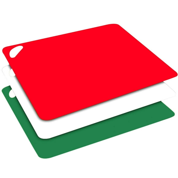Juego de Tablas de Cocina para Picar Alimentos de Plástico 3 Piezas COLORBOARD3 ColorHome