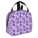 thumbnail image 2 of Easygdp Violet Bolsa Térmica Premium - Tela Oxford Impermeable, Gran Capacidad, Bolsillo Frontal, Unisex para Trabajo, Escuela, Actividades al Aire Libre y Picnics, 2 of 8