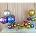 thumbnail image 3 of Fymlhomi Metallic Assorted Balloons for Party Thick Latex Chrome Balloons for Birthday Wedding Engagement Anniversary Christmas Festival Picnic or Any Friends & Family Party Decorations, 3 of 11