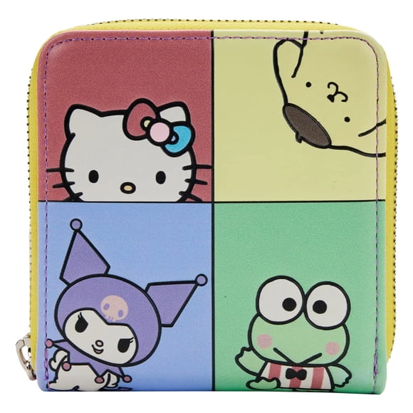 Bloque de colores Wallet Loungefly de Hello Kitty and Friends