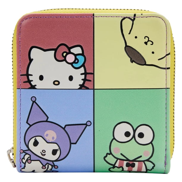 Bloque de colores Wallet Loungefly de Hello Kitty and Friends