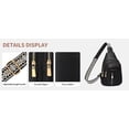 thumbnail image 5 of FALAN MULE Crossbody Bags for Women Trendy Leather Sling Chest Bag Fanny Packs for Women, 5 of 10