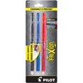 thumbnail image 1 of wqlpp-FriXion Point Erasable Gel Pens, Extra Fine Point, 3-Pack, Black/Blue/Red Inks -31579, 1 of 4