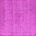 thumbnail image 1 of Ahgly Company Indoor Square Oriental Pink Industrial Area Rugs, 7' Square, 1 of 4