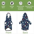 thumbnail image 6 of Gaeub Sea Creatures Dog Hoodie Sweatshirts Warm Dog Clothes for Small Dogs,Puppy and Cat Costume-X-Small, 6 of 7