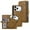 Brown, variant on Allytechgroup 2 In 1 Wallet Case for Apple iPhone 17 Pro, Detachable Magnetic Case Compatible with Magsafe Cards Slots RFID Blocking Phone Case for Women Men, Navyblue