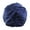 Dark Blue, variant on Hzsb Adjustable Knotted Satin Hair Bonnet Double Layer Hair Wrap Women Hair Care Turban Satin Sleep Hat for Curly Straight Hair