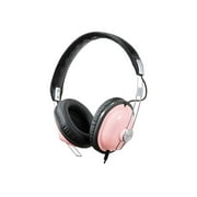 Angle View: Panasonic RP-HTX7-P1 - Headphones - full size - wired - 3.5 mm jack - pink