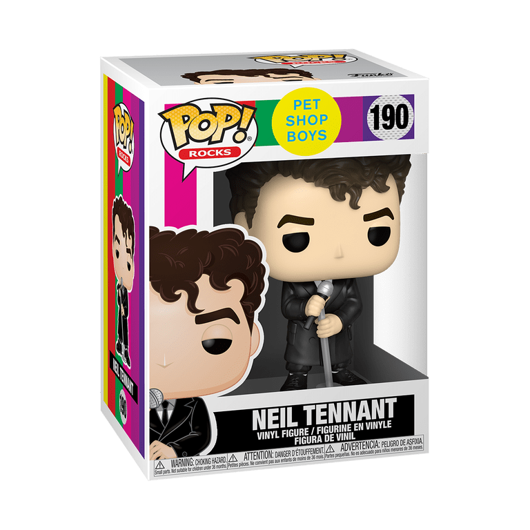 Funko Pop! Rocks: Pet Shop Boys 2-Pack Set - Neil Tennant & Chris Lowe Collectible Vinyl Figures