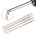 thumbnail image 4 of 4 Pcs Ball End Hex Screwdriver Bits Set Metric Hex Bit 150mm Magnetic Driver Bit, 4 of 10