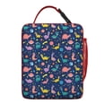 thumbnail image 6 of Dino Insulated Lunch Bag Box Teen Reusable Lunch Tote Bag Fit Most Bento Boxes Portable Lunch Bag School Beach, 6 of 6