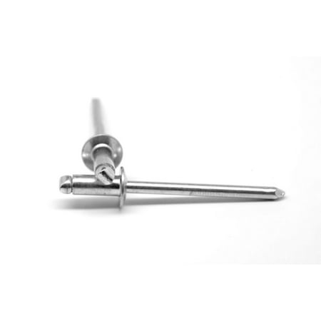 Countersunk Aluminum Rivet - 5/32 x .18-.25 Countersunk Blind Rivet Aluminum Pk 8000