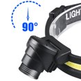 thumbnail image 2 of Faro Led Lámpara Faro Led manos libres Ip68 Faro impermeable Detección inteligente para correr de noche, 2 of 6